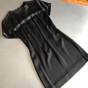 Black Mini Banana Dress